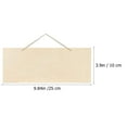 thumbnail image 6 of Monyance Hanging Wood Sign 5Pcs Unfinished Hanging Wood Sign Durable Blank Wooden Plaque for DIY Craft(9.84X3.94X0.12Inches), 6 of 10