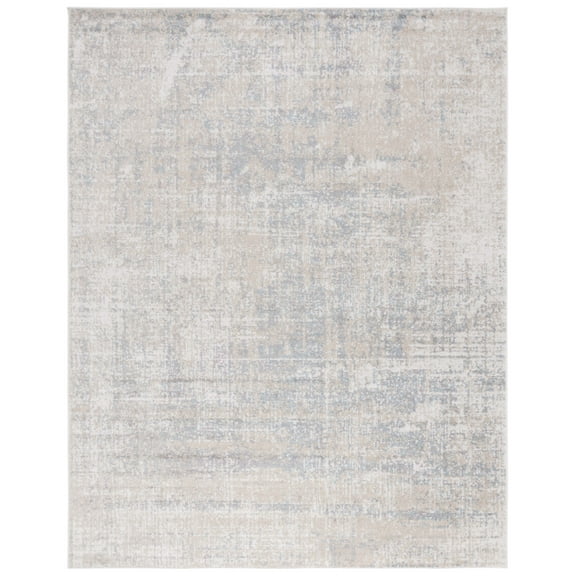 SAFAVIEH Adirondack Boniface Distressed Area Rug, Beige/Slate, 8' x 10'