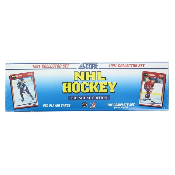 1991 Collector Set - NHL Hockey - Bilingual Edition - Complete Set of 660 Player Cards - Collector Cards
