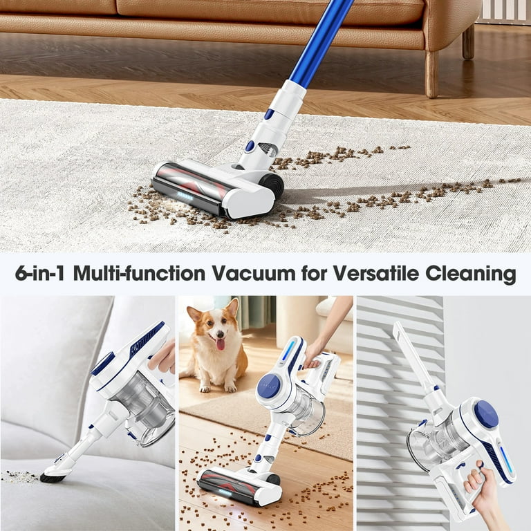 ORFELD Cordless Vacuum Cleaner 35KPa 45mins Stick Vacuum Lightweight for Hardwood Carpet Pet V19