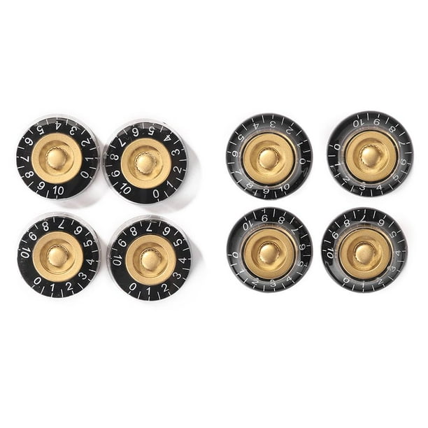 4 perillas de tono de volumen de guitarra eléctrica EPI LP, perilla de Control de velocidad de guitarra (A)