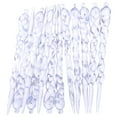 thumbnail image 1 of 24pcs Acrylic Christmas Icicles Pendant Christmas Tree Pendant Xmas Tree Decor, 1 of 9