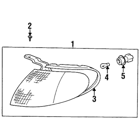 Genuine OE Hyundai Holder 92340-34550