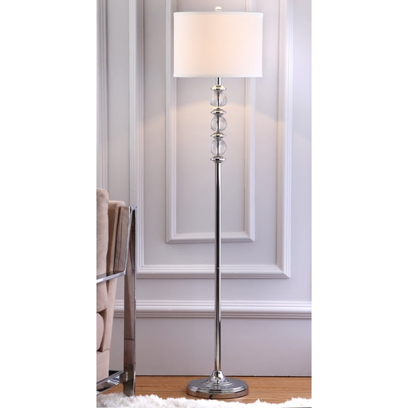 SAFAVIEH Riga Floor Lamp | Crystal |