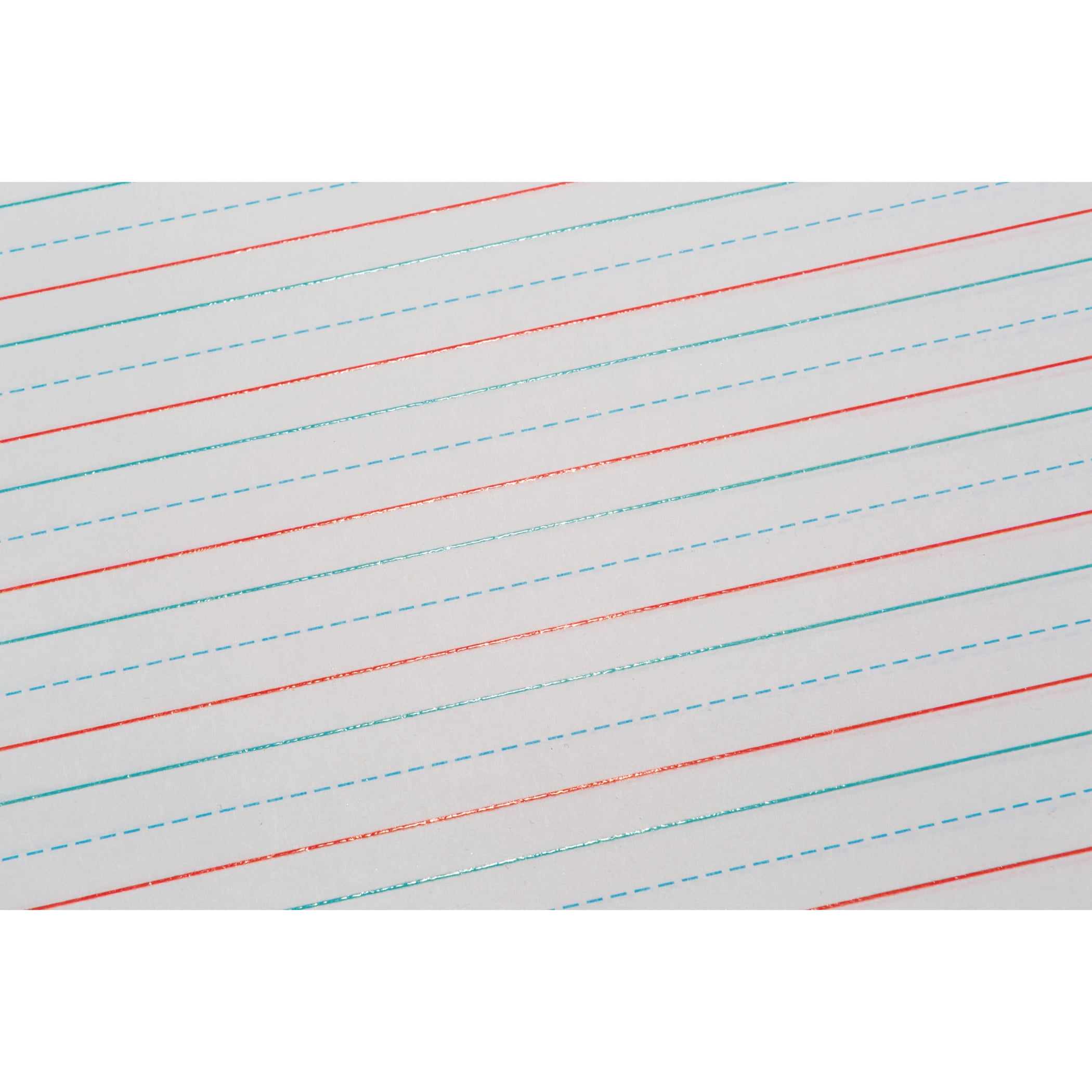Pacon Multi-Sensory Raised Ruled Tablet, Tape Bound, 5/8" x 5/16" x 5/16" Ruled Long, 10-1/2" x 8", 40 Sheets, Pack of 3