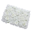 thumbnail image 1 of Minnieouse Paneles de plantas de flores artificiales Decoración de boda de pared de fondo Ropa, zapatos y accesorios Miscelánea Blanco, 1 of 1