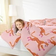 thumbnail image 4 of jejeloiu Wild Leopard Cheetah Twin Comforter Sets,Animals Lover Bedding Set For Girls Women Reversible 2 Pieces, 4 of 8