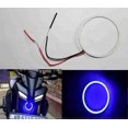 thumbnail image 2 of Motorcycle Angel Ring Light 60mm red single Headlight Projector Angel Eye Projector Lens, 2 of 4