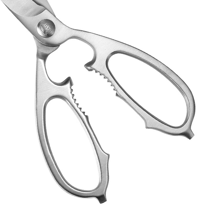 MITSUMOTO SAKARI Kitchen Scissors, 8 inch Japanese Stainless Steel