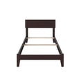 thumbnail image 4 of Orlando Lit Plateforme en Bois Massif Simple TG, Couleur Espresso, 4 of 6