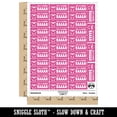 thumbnail image 2 of This is Incredi-baaaa Incredible Sheep Lamb Teacher Student School Sticker Set - Hot Pink - Gloss Finish - 1.5" Small, 2 of 7