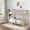Textured Natural, variant on Now Furniture Wooden Twin over Twin Bunk Bed for Kids, White