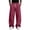 R2-Wine, variant on Havenx Mens Baggy Sweatpants Curved Wide Leg Drawstring Elastic Waist Pant with Pockets Open Bottom Sweat Pant Loose Fit Lounge Casual Lightweight Streetwear,Wine XL