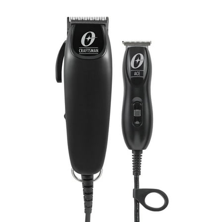 Oster Professional Craftsman Mag Clipper and Ace Mini Trimmer Combo Kit in Black