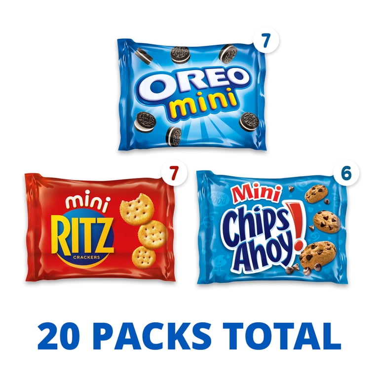 Nabisco Snack Variety Pack, OREO, RITZ & CHIPS AHOY! Cookies