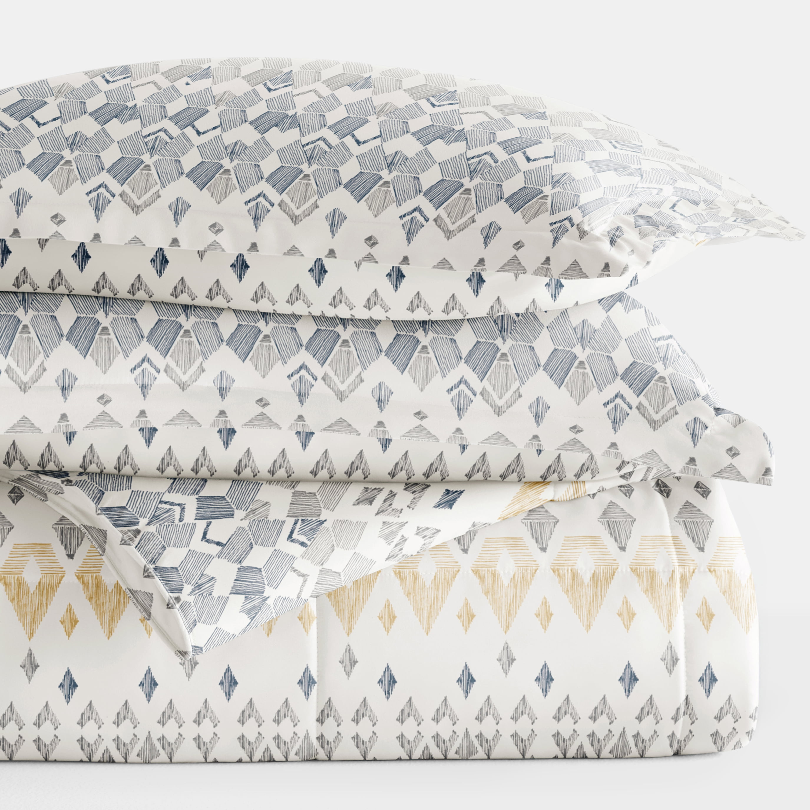 All Season Ultra Soft Comforter Set Down-Alternative Bedding in Southwestern for King/Cal King by Comfort Canopy