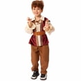 thumbnail image 2 of Disfraz medieval para niños, disfraz de cosplay, pantalones de pionero colonial, disfraz de caballero pirata con volantes para el día de los niños, disfraz de Halloween, 2 of 4