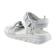 thumbnail image 3 of Vionic Walk Max Wanderer Women's Sandals Vapor Grey Leather & Mesh Size 5 M, 3 of 8