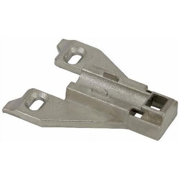 Silverline SCHPCF3-Z Hinge Mounting Plate Cabinet Hardware 10 Pack Clip-on Face Frame H=3