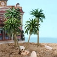 thumbnail image 4 of NUOLUX 15pcs Scenery Model Coconut Palm Trees HO N Z Scale, 4 of 4