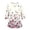 Pink, variant on 3/4 Sleeve Scrubs for Women Premium Vintage Nurse Uniforms Trendy V Neck Maple Leaf Print Side Slits Scrub Tops Breathable Medical Workwear with Pockets White 4XL
