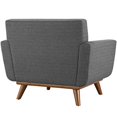 thumbnail image 4 of Hawthorne Chaise d'Appoint Rembourrée de la Collection en Gris, 4 of 5