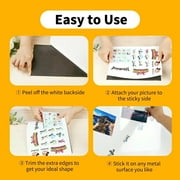 Koala Magnetic Sheets with Adhesive Backing 4x6 inch 20mil 25 Sheets for DIY Photo Frame Ablums, Crafts