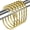 Gold, variant on 12PCS Wide Shower Curtain Hooks Rings, Rust Proof Stainless Steel, Heavy Duty Shower Hooks Rings for Bathroom Shower Rods Curtains Liners, Easy Glide Rollers, Set of 12,Chrome