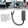 thumbnail image 4 of Ethernet Adapter, Sturdy ABS Gigabit PoE Splitter  For Camera, 4 of 8