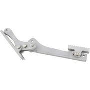 Speedway Motors Universal Cast Aluminum Accelerator Pedal, Adjustable Mount Holes, Non-Slip Diamond Pattern Pedal Pad, 4 Mount Holes, Includes Cable Clamp Sleeve