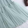 thumbnail image 3 of zuwimk Women's Skirts,Womens Chiffon Retro Maxi Skirt Vintage Ankle-Length Skirts Green,One Size, 3 of 4