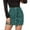 A-Green183, variant on XIAONU Women's Corduroy Mini Skirt High Waisted Button Front Skirt Classic Casual Office Skirts With Pockets
