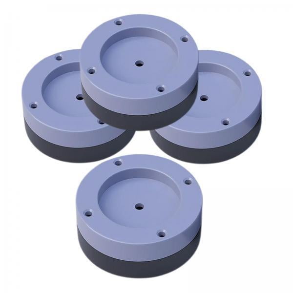 Lipstore 2x4x Washing Machine Shock Anti Vibration Feet Pads Washer Dryer Mat 1.5cm