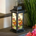 thumbnail image 2 of Evergreen Solar Outdoor Hanging Lantern, Decorative Outdoor Lighting, 2 of 2