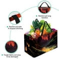 thumbnail image 3 of Fireflies Large Capacity Reusable Oxford Cloth Grocery Basket - Foldable Shopping Bag for Picnics & Shopping, 3 of 7