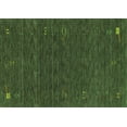 thumbnail image 1 of Ahgly Company Indoor Rectangle Abstract Green Contemporary Area Rugs, 4' x 6', 1 of 1