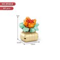 thumbnail image 3 of Bloque de construcción en maceta con forma de flor suculenta, modelo de bricolaje, ramo eterno, decoración de plantas para el escritorio del hogar, ladrillo, regalo para niña, juguete para niños, 3 of 5