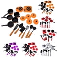 thumbnail image 3 of MERIGLARE 22Pcs Plastic Simulation Kitchen Cookware Set Kids Pretend Role Play Toys, 3 of 9
