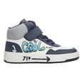 thumbnail image 1 of Tenis Niño Vavito Grafiti Azul Marino Mid Cut Tipo Bota Casual Streetwear Moderno Original Sneakers blanco 18 MX, 1 of 10