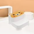 thumbnail image 2 of Taburete doble para baño y cocina Sincero color naranja, 2 of 5
