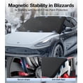 thumbnail image 3 of Cubierta de nieve para parabrisas de coche Wigoo 2025 Upgrade 600D Heavy-Duty, 3 of 6