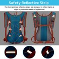 thumbnail image 5 of CJC 10L Hydration Backpack Pack with 2L Water Bladder for Running, Hiking, Cycling, Climbing, Camping, Biking, Blue, 5 of 11