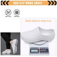 thumbnail image 4 of Kitchen Shoes for Men Unisex Chef Shoes Non-Slip Waterproof Oil-Proof Kitchen Safety Shoes | Lightweight Slip-Resistant Work Shoes for Restaurant Crews & Nursing Professionals, 4 of 7