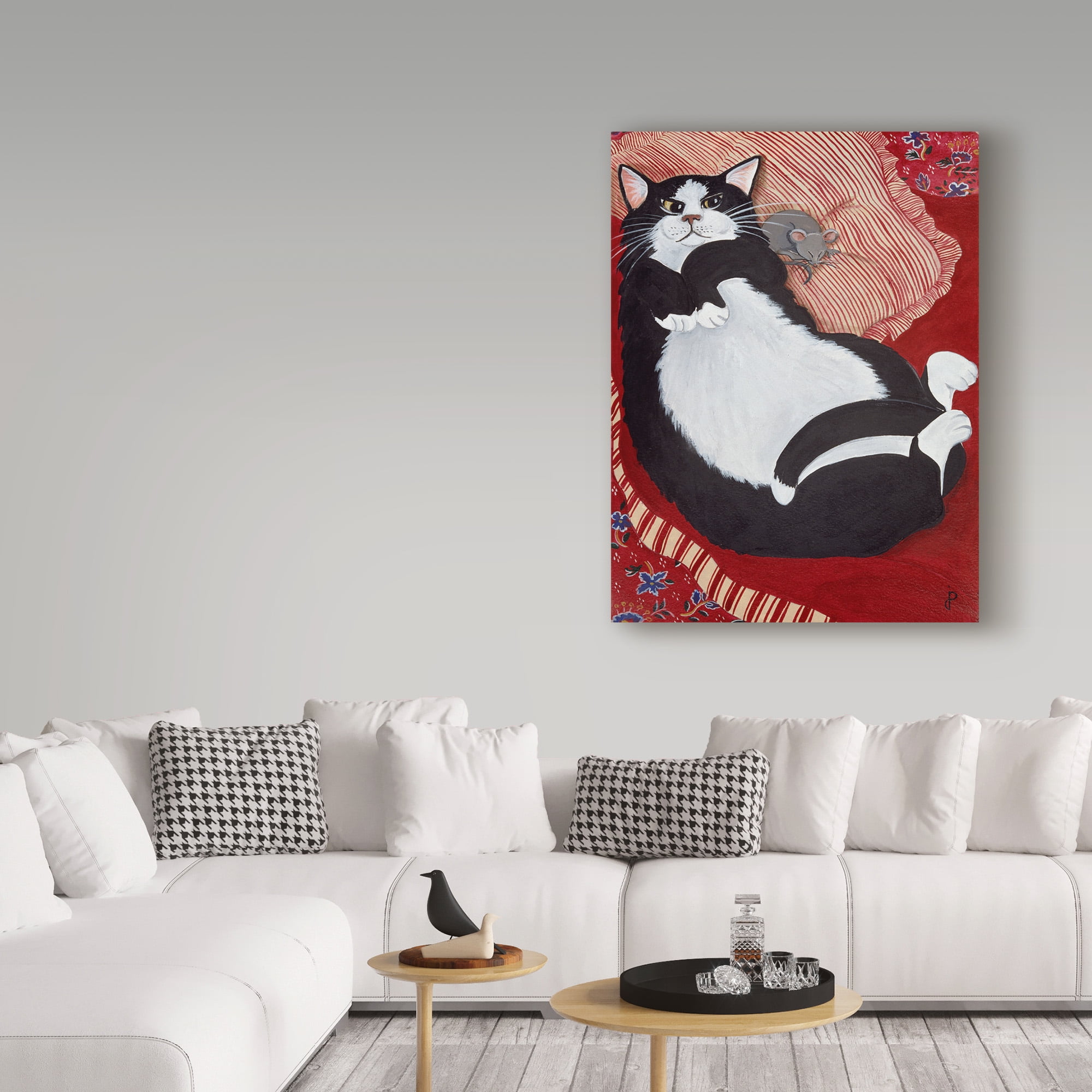 Trademark Fine Art 'Not A Creature Was Stirring' Canvas Art by Jan Panico