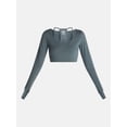 thumbnail image 6 of Athletic Works Women's ButterCore Wrap Top with Built In Bra, Sizes XS-XXXL, 6 of 6