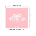 thumbnail image 2 of Uxcell Table Name Place Cards,50pack Favor Decor Hollow Butterfly Cut Design Seat Blank Card, Pink, 2 of 5