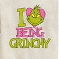 thumbnail image 3 of The Grinch - I Love Being Grinchy - Toddler & Youth Crewneck Fleece Sweatshirt, 3 of 5