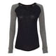 thumbnail image 1 of boxercraft Preppy Patch Slub Tee, camiseta ligera de manga larga, boxeador  T66, 1 of 1