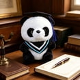 thumbnail image 5 of SPOORYYO Graduation Panda Plush Toy with Cap Cute Soft Stuffed Animal Gift for Graduates Students Keepsake, 5 of 6