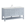 thumbnail image 2 of James Martin Vanities 330-V60S-SC-3ENC Breckenridge 60" Free Standing Single Basin Poplar, 2 of 7